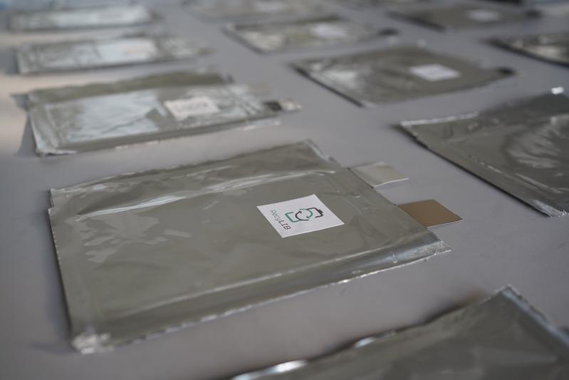 RecyLIB battery cells – alternative processing for direct reuse of recycled battery materials.