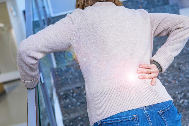 Common ailment: Back pain is a problem for many people.
