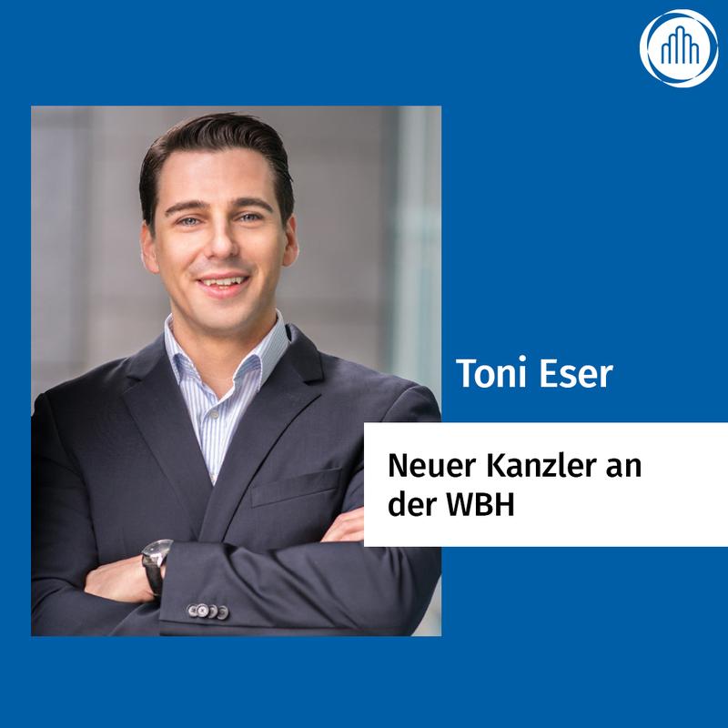 Neuer Kanzler: Toni Eser