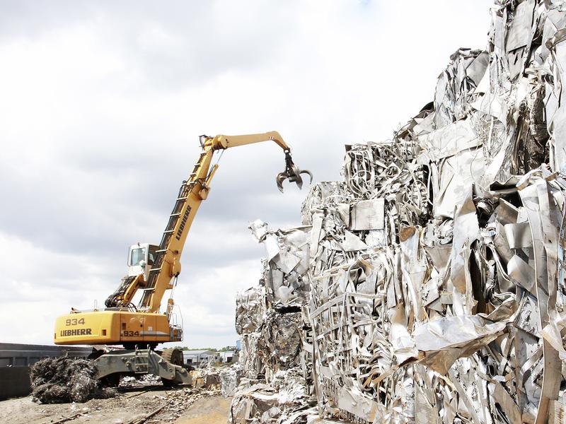 Das Recycling von Edelstahl bietet großes Potenzial, um CO2 in der Stahlproduktion einzusparen. 