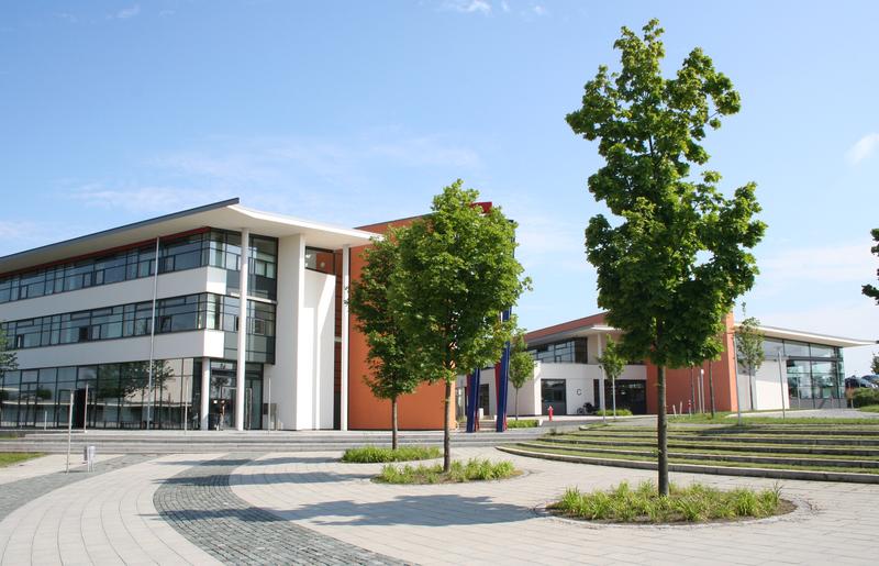 Der Campus der Hochschule Hof;