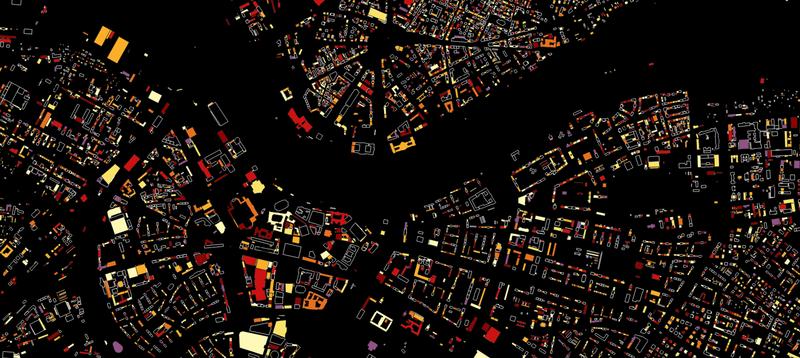 So bunt kann der Stadtplan von Dresden bald aussehen, wenn sich viele Bürger*innen der Stadt am neuen Citizen-Science-Projekt beteiligen.