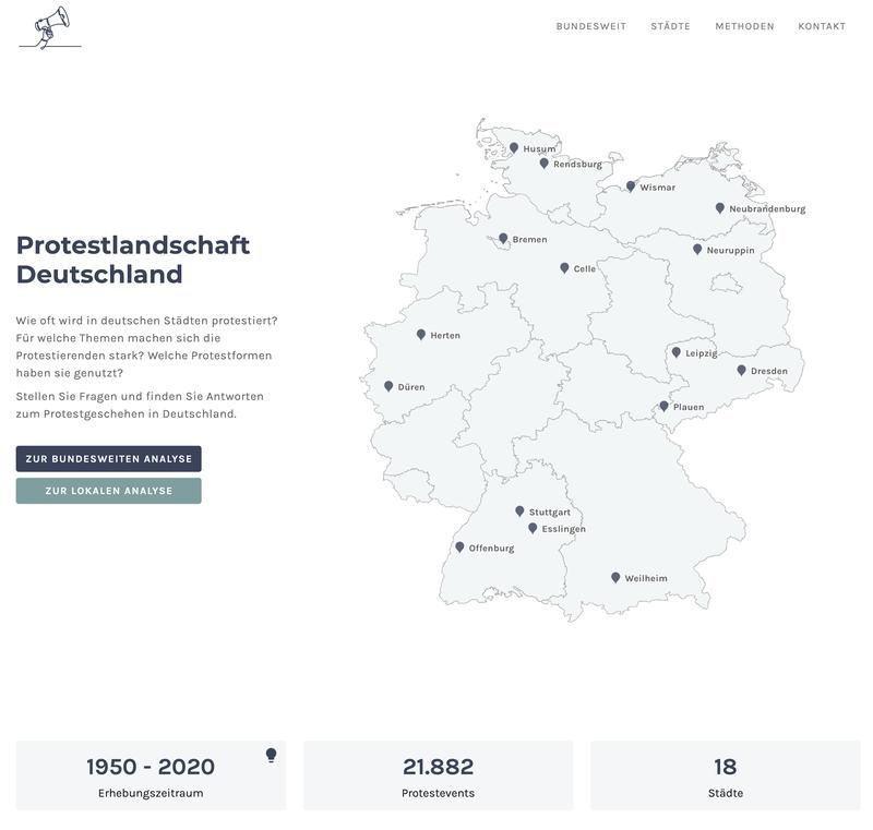 protestdata.eu – Startseite