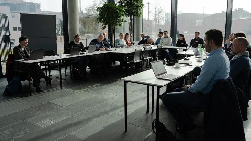 Kick-Off des Projekts UrbanGroundHeat am Fraunhofer IEE.