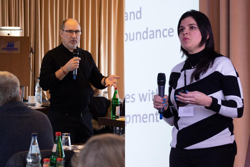International keynote speakers included Professor Marie-Claire Arrieta from the University of Calgary and Professor Joseph Heitman from Duke University, who presented their research in Kiel.