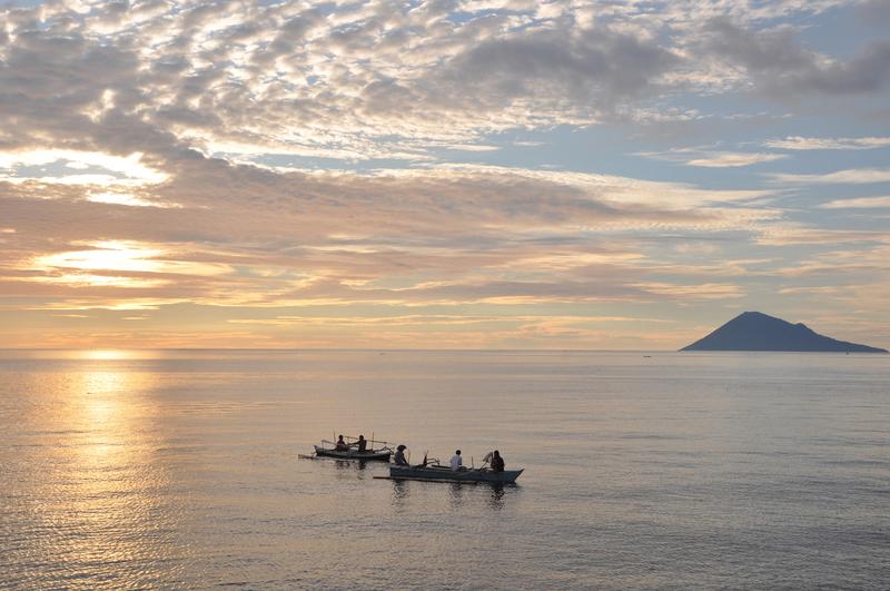 Fischerei in Nord-Sulawesi, Indonesien