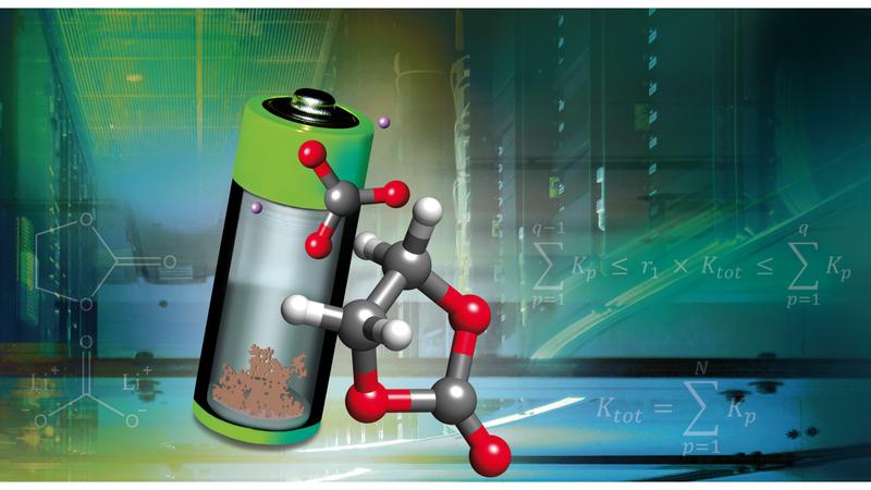 Forschende des KIT haben die Bildung der Feststoff-Elektrolyt-Grenzphase mit Hilfe von Simulationen charakterisiert. (Collage: Christine Heinrich)