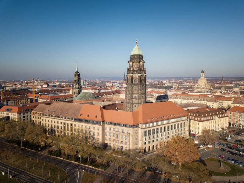 Die Verleihung des Dresden Excellence Awards findet im Rathaus Dresden statt.