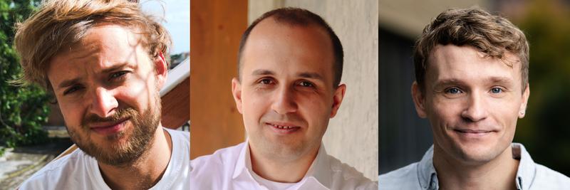 PhD-Student Volker Karle, Postdoc Areg Ghazaryan und Professor Mikhail Lemeshko.