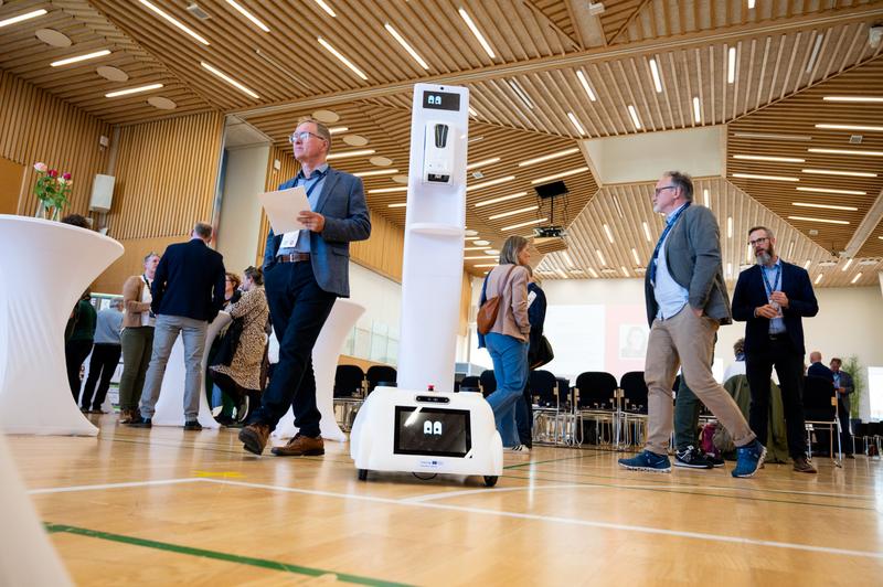 HanDiRob auf bei einer Interreg-Konferenz in Korsør (Dänemark) im vergangenen Jahr.  