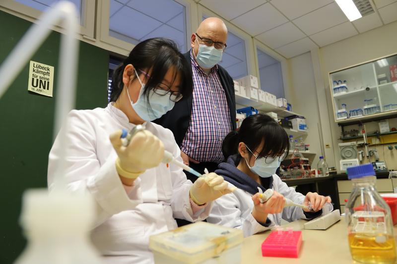 Prof. Rolf Hilgenfeld forscht an der Universität zu Lübeck.