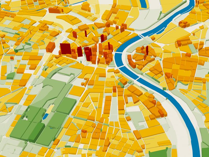 Daten und Informationen zur Raumentwicklung verständlich präsentieren und nutzbar machenen - zum Beispiel mit 3D-Visualisierungen - das ist Aufgabe und Ziel des neuen Forschungsdatenzentrums am IÖR.