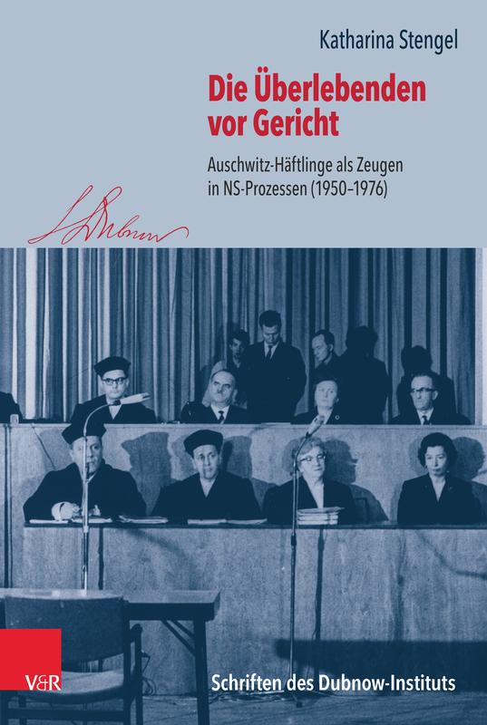 Buchcover, Die Überleben- den von Gericht, Göttingen: Vandenhoeck & Ruprecht, 2022, 2023.