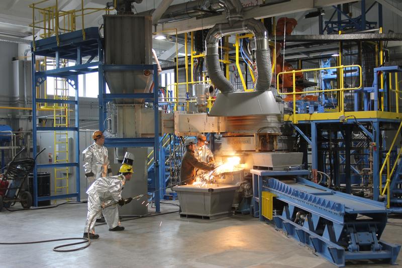 Plasmaofen für metallurgische Forschungsaktivitäten 