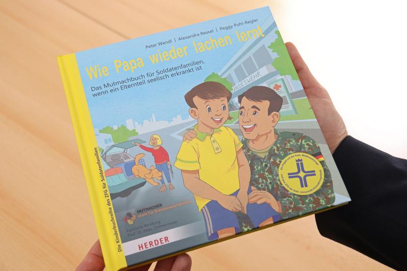 Zielgruppe des neuen Buches sind Kinder zwischen vier und acht Jahren, aber auch Angehörige und Betroffene.