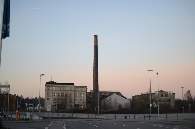 Chemnitz-Impression: Industriegebäude am Messeplatz. Foto: Hanna Stijnen 