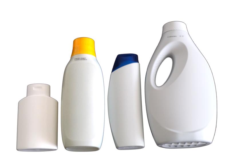 Gängige HDPE-Verpackungen für Reinigungsmittel könnten besser wieder verwertet werden.