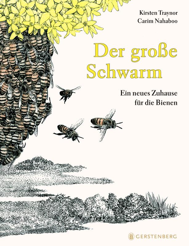 Im Buch „Der große Schwarm“ erzählt Bienenexpertin Dr. Kirsten Traynor von der Landesanstalt für Bienenkunde an der Universität Hohenheim die Geschichte der Kundschafterbiene Henrietta.