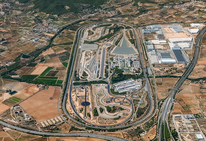 The Applus+ IDIADA technical center near Barcelona, Spain, offers a 370-hectare site with 14 tracks for testing.