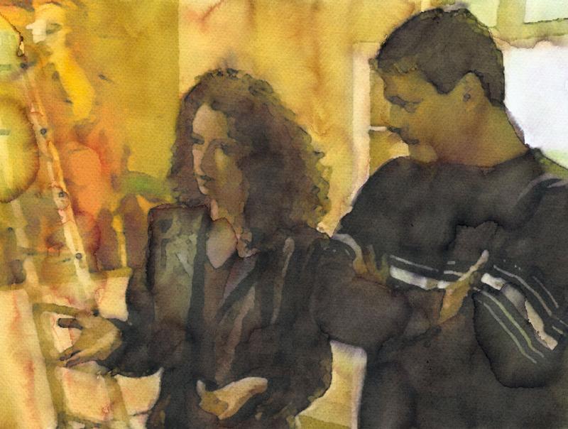 annette hollywood, Aquarelle werden gern gekauft, 2002