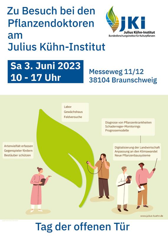 Besuch bei den Pflanzendoktoren: Tag der offenen Tür am JKI in Braunschweig.