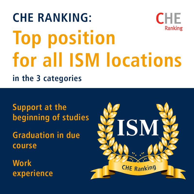 ISM-Resultate im CHE-Hochschulranking