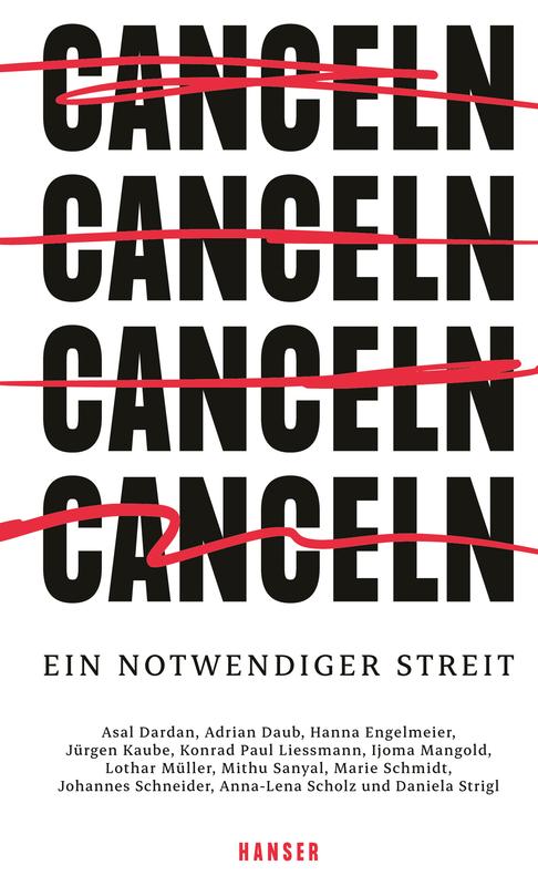Buchcover "Canceln. Ein notwendiger Streit"