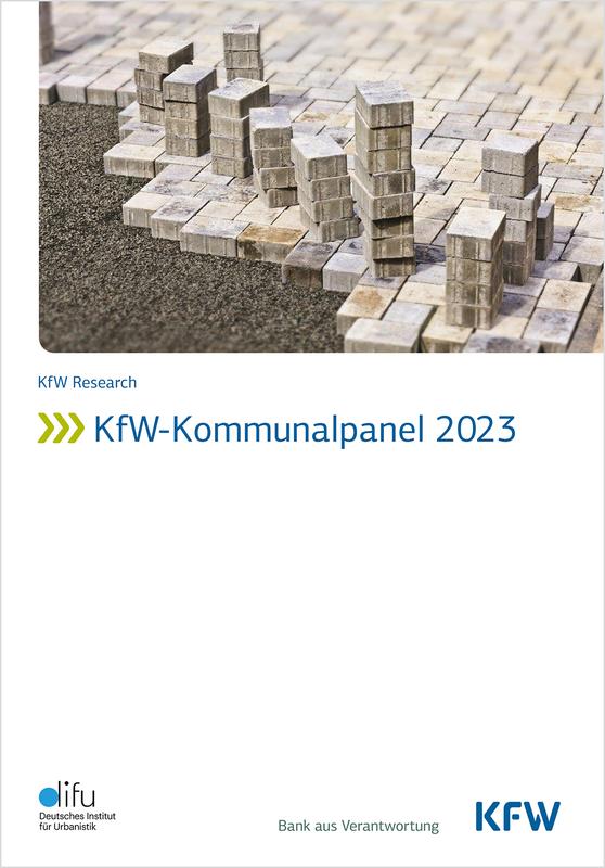 Cover des KfW-Kommunalpanels 2023