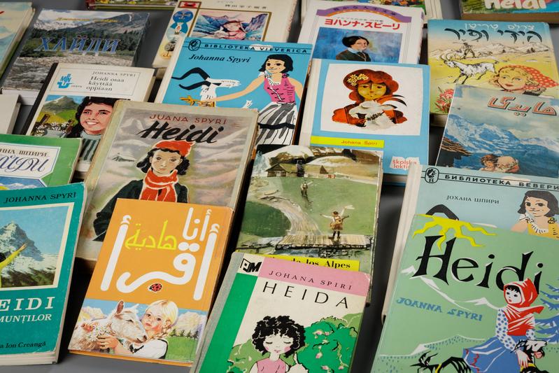 The Johanna Spyri Archive collection contains over 600 foreign-language "Heidi" editions in more than 40 languages.