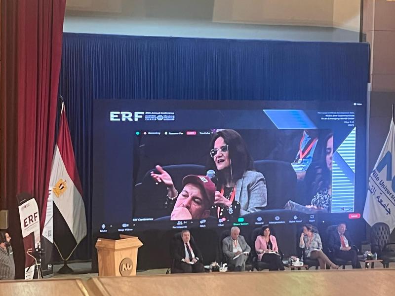 Amirah El-Haddad on the ERF Launch Event