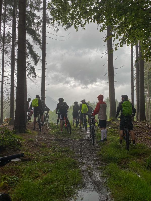 Mountainbiken im Allgäu.