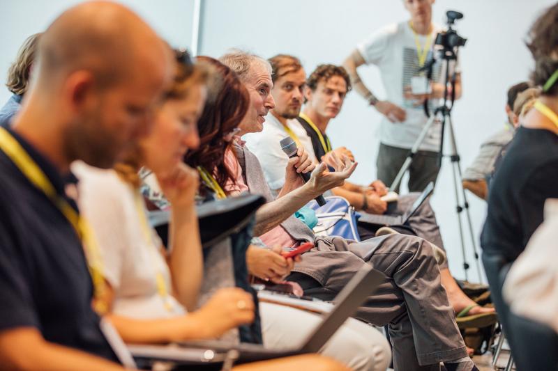 Journalist*innen bei der Lindauer Tagung