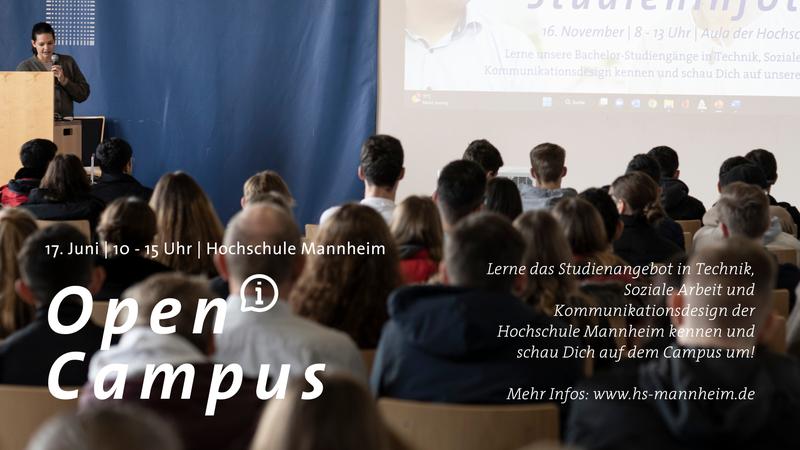 Open Campus der Hochschule Mannheim am 17. Juni