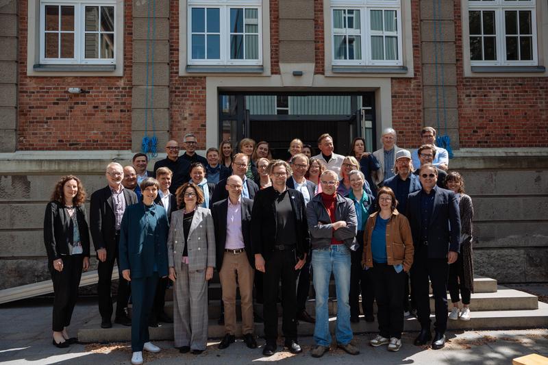 Auf dem Campus der Muthesius Kunsthochschule in Kiel tagen die Hochschulleitungen der in der Rektorenkonferenz der Kunsthochschulen organisierten Hochschulen in dieser Woche.