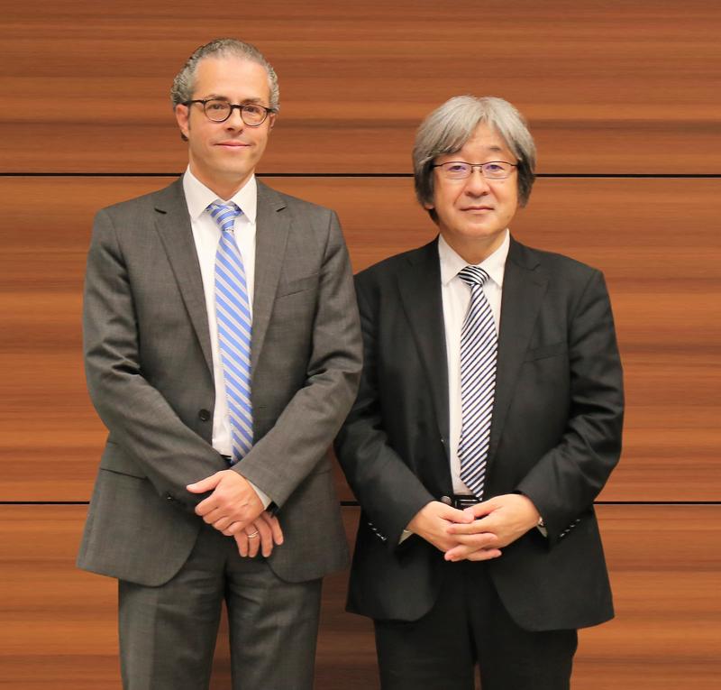 Prof. Rejko Krüger and Prof. Nobutaka Hattori