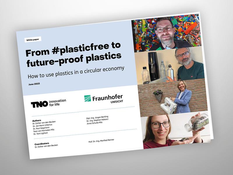 The white paper gives answers to the question how a future-proof, circular and sustainable plastics economy looks like.