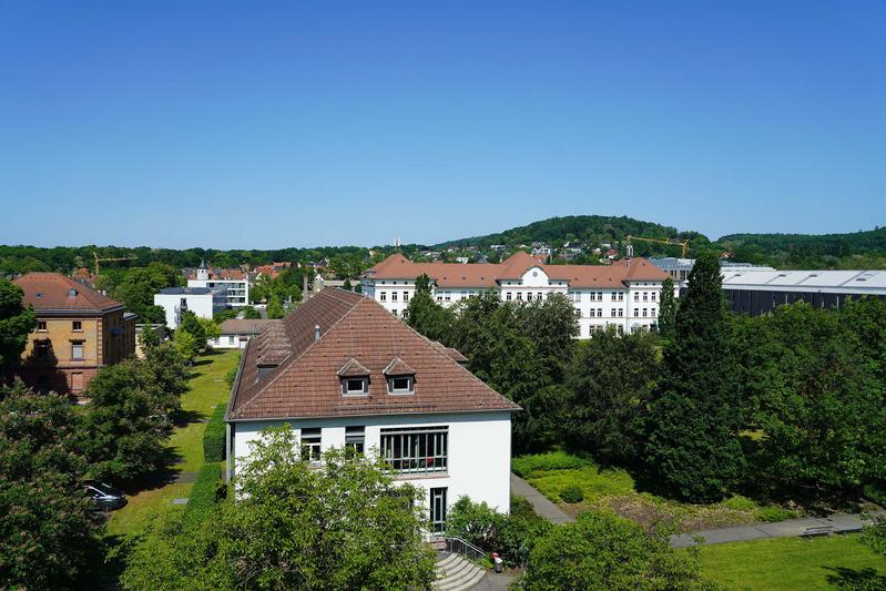Blick über den Campus der TH Aschaffenburg