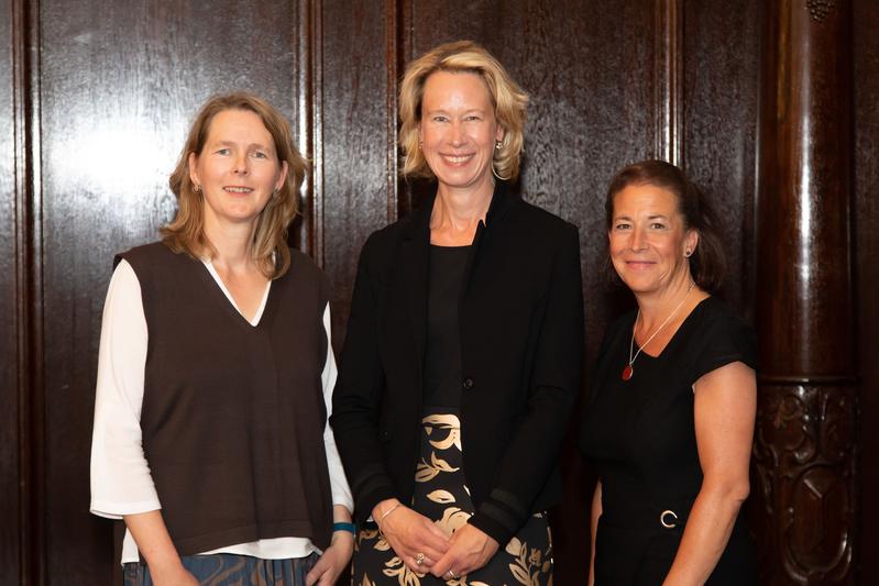 Freuen sich über neue deutsch-französische Impulse: Prof. Margot Brink, Prof. Karen Struve und Prof. Stephanie Wodianka  (v.l.n.r.). 