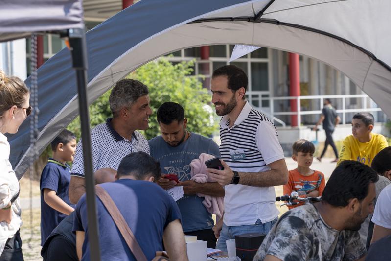 Aktionstag mit digitalen Smartphone-Lernkursen für Geflüchtete in Speyer