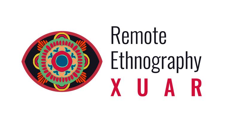 Das in Form eines Auges gestaltete Logo des EU-Projekts „Remote XUAR“ will aussagen, dass Forschende die Lage der Uiguren auch aus der Ferne im Blick behalten.