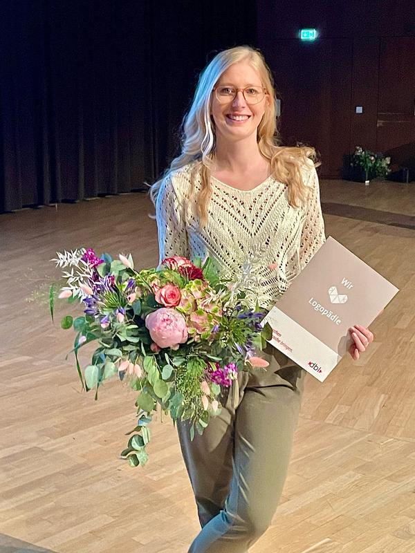 Preisträgerin Lea Bürkle