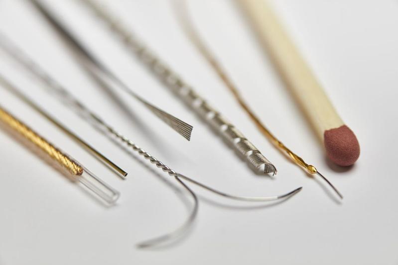 Medical wire-based components are used to sense or transmit signals and perfectly suited for remote monitoring devices.