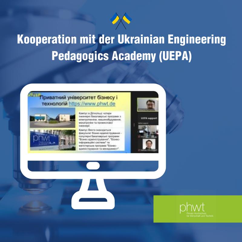 Kooperation zwischen PHWT und der Ukrainian Engineering Pedagogics Academy (UEPA)