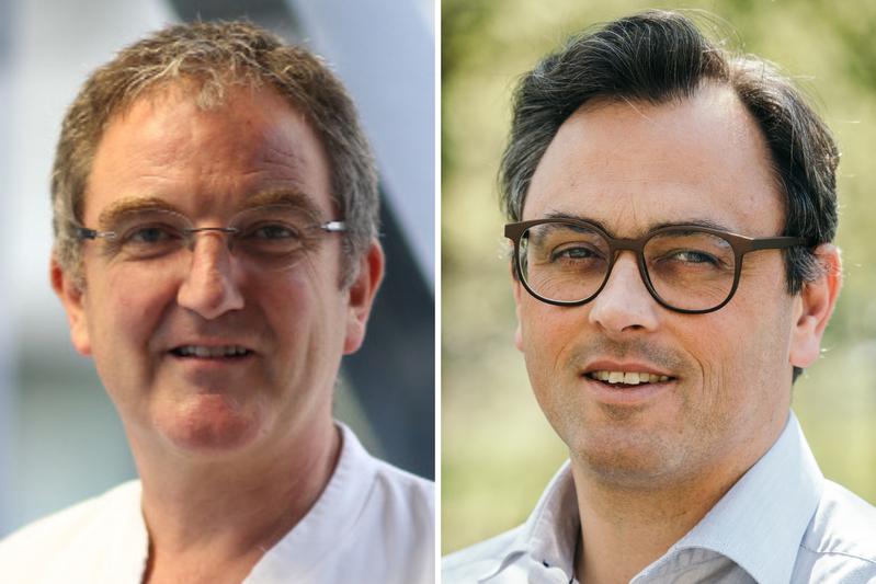 Prof. Steffen Weber-Carstens und Prof. Christian Karagiannidis