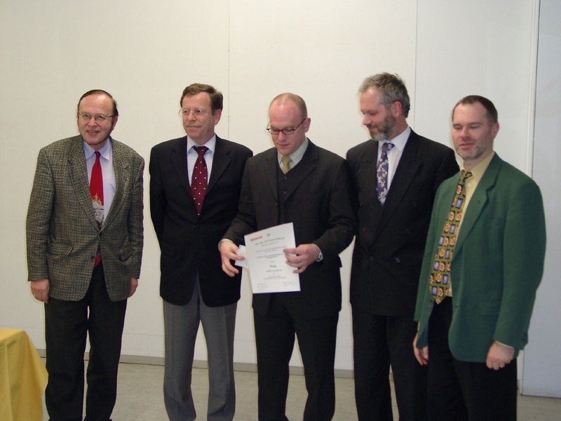 Prof. Dr. Dr. Hering, Kurt Weiblen, Daniel Nussbaum, Prof. Dr. Holzwarth, Prof. Dr. Schmitt