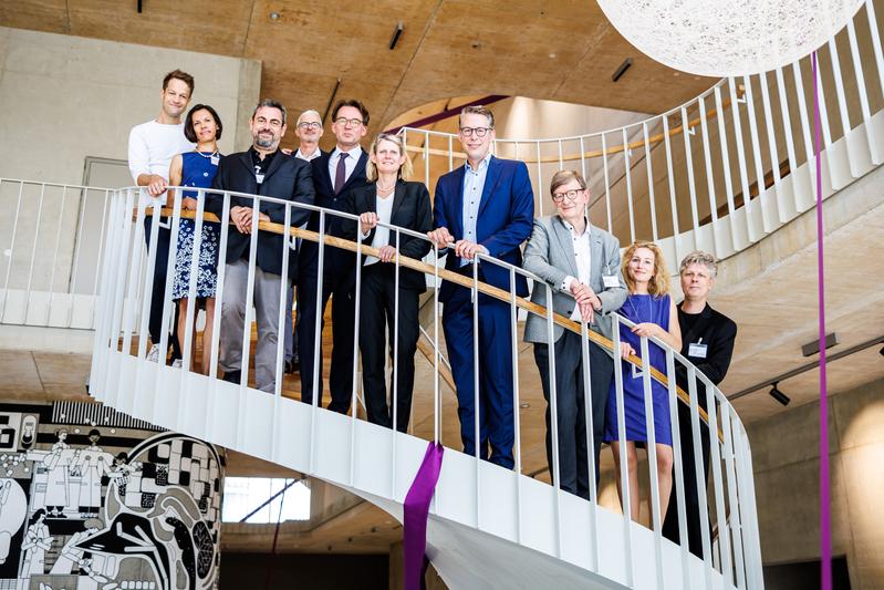 Gruppenbild Eröffnung Helmholtz Pioneer Campus