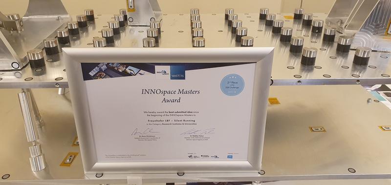INNOspace Masters-Preis für vibroakustische Metamaterialien aus dem Fraunhofer LBF