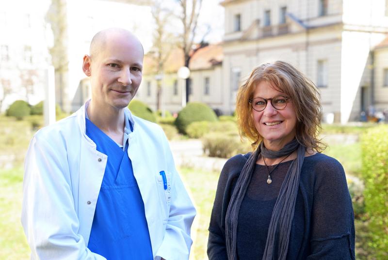 Dr. Felix Rohendanner und Romy Grundwald.