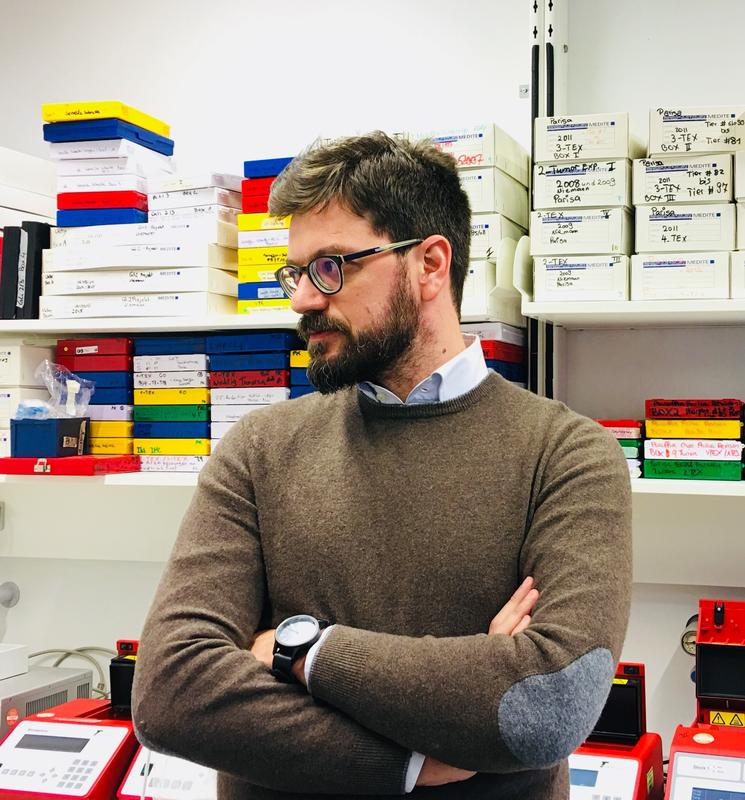 Prof. Dr. Argyris Papantonis, head of the Translational Epigenetic Biology Working Group in the Institute of Pathology at the University Medical Center, UMG. 