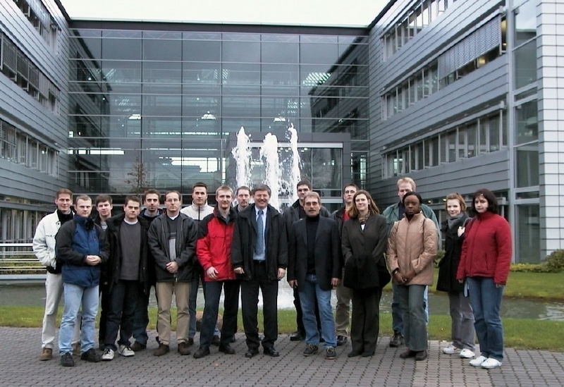Clausthaler Ingenieursstudenten besuchten Goldbeck in Bielefeld .
